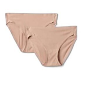 lands end 3x bikini panties beige